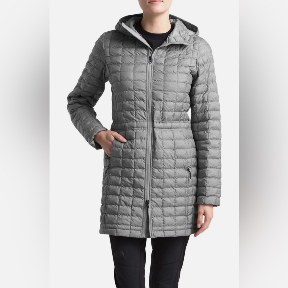 The North Face Women's Gray Quilted Jacket